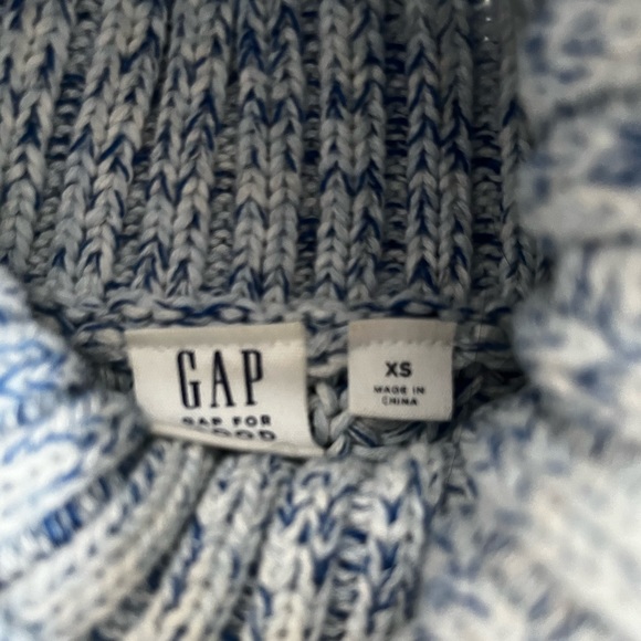 Gap Womens Cable Knit Ombre TurtleNeck Sweater - Picture 6 of 6
